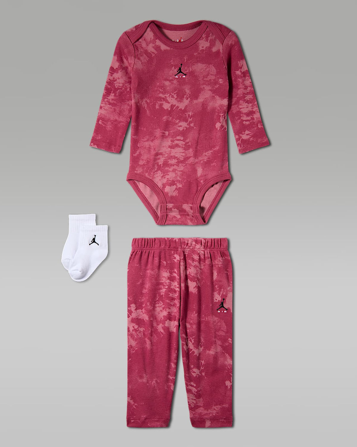 Conjunto 3 Piezas Jordan Baby Acid Wash para Bebé