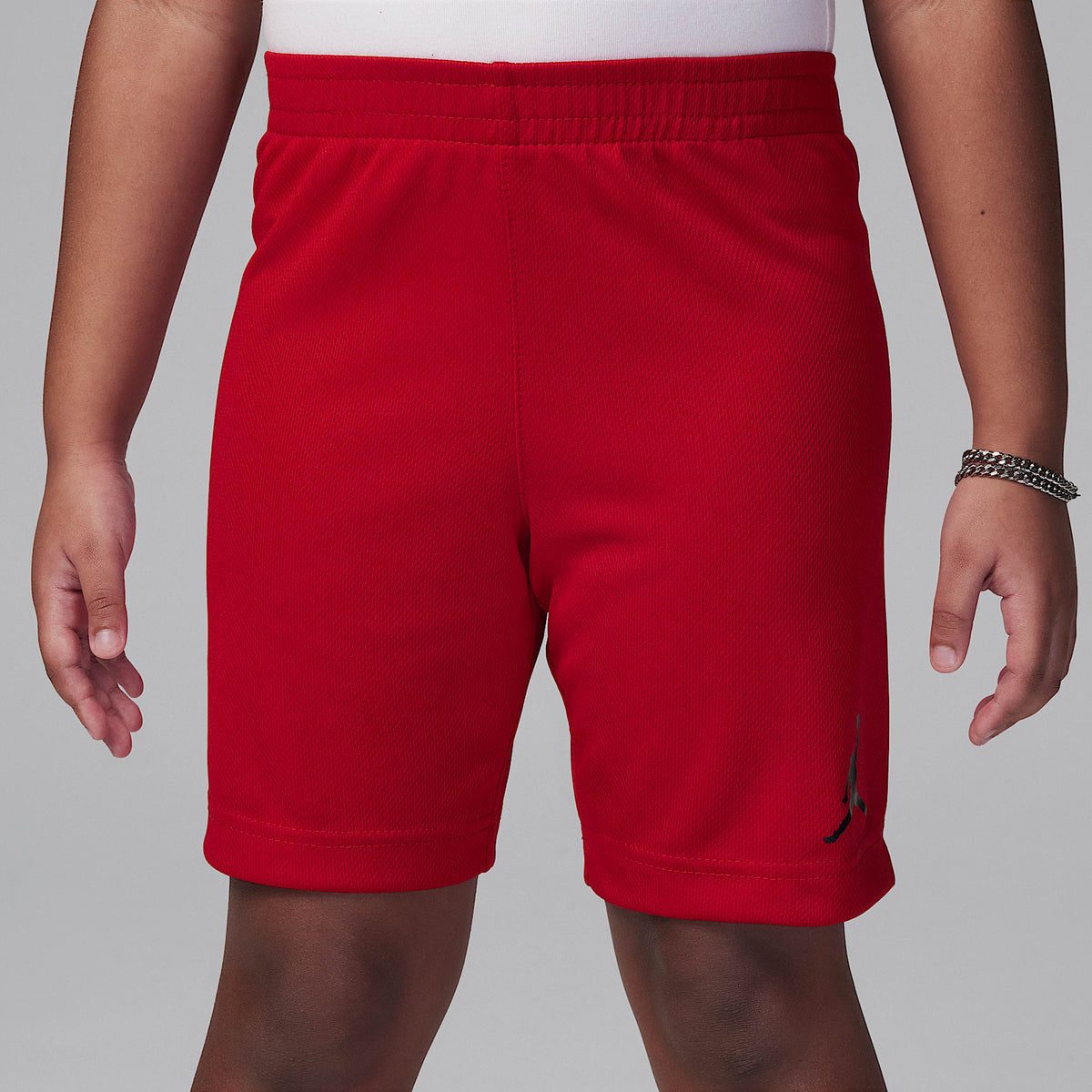 Conjunto de jersey para niños talla pequeña Jordan 23 – Negro/Rojo gimnasio – vista 7