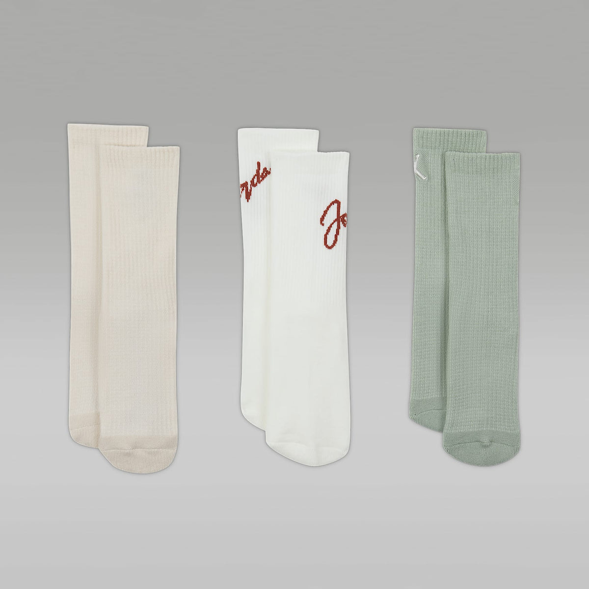 Calcetas cortas para niños talla grande (3 pares) Jordan – Vela – vista 2