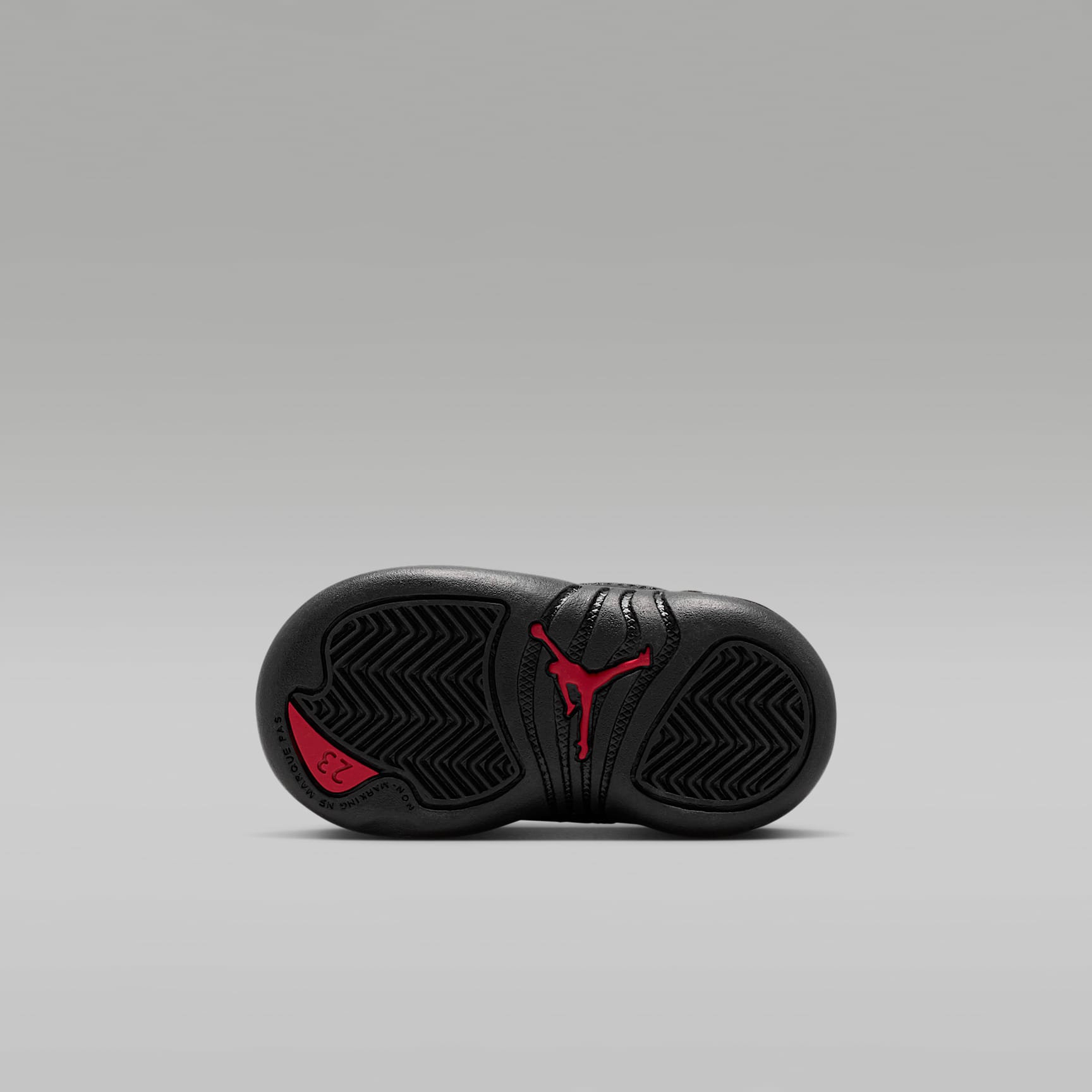 Jordan 12 Retro "Bloodline" – Negro/Rojo universitario – vista 2