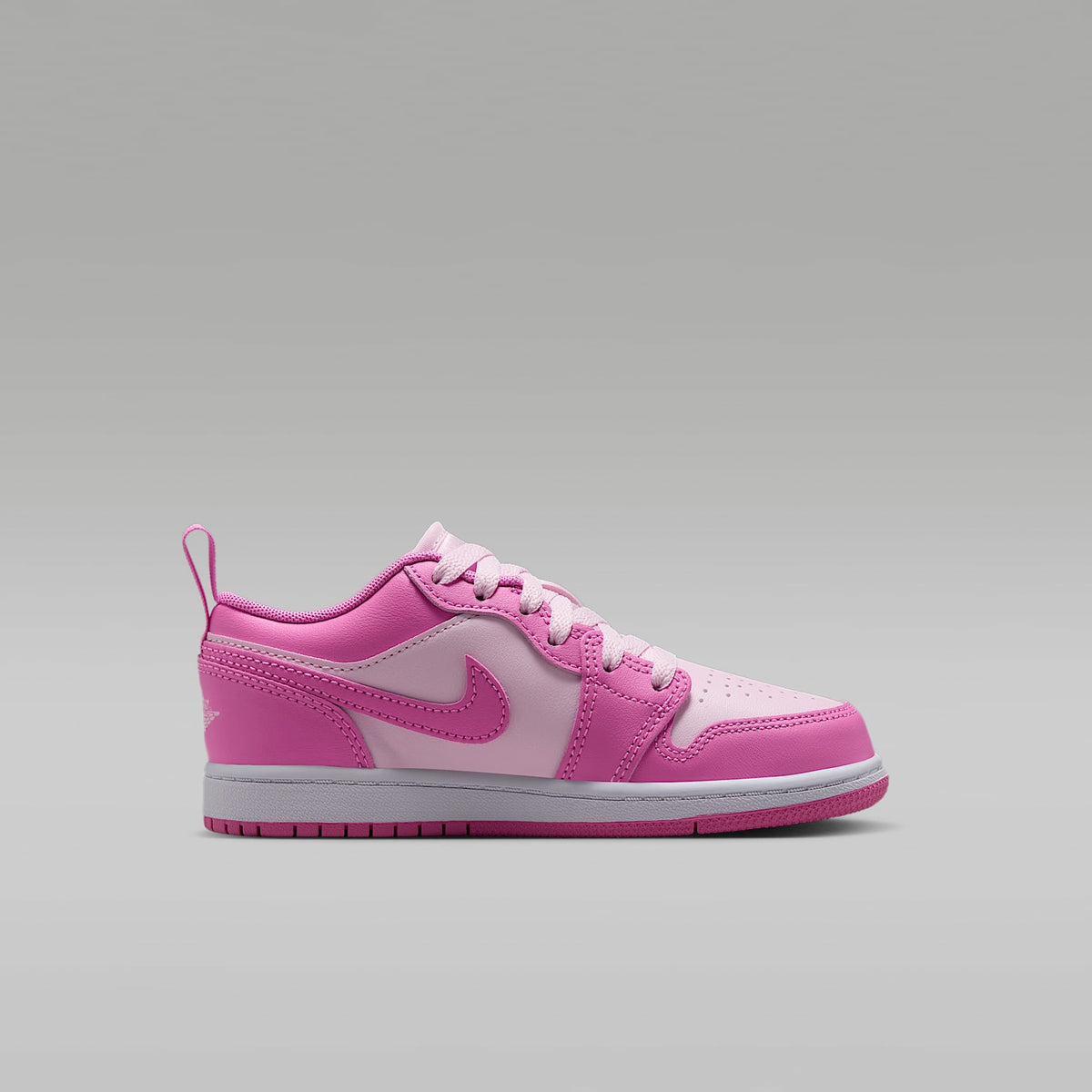 Jordan 1 Low – Rosa china/Blanco/Espuma rosa – vista 3