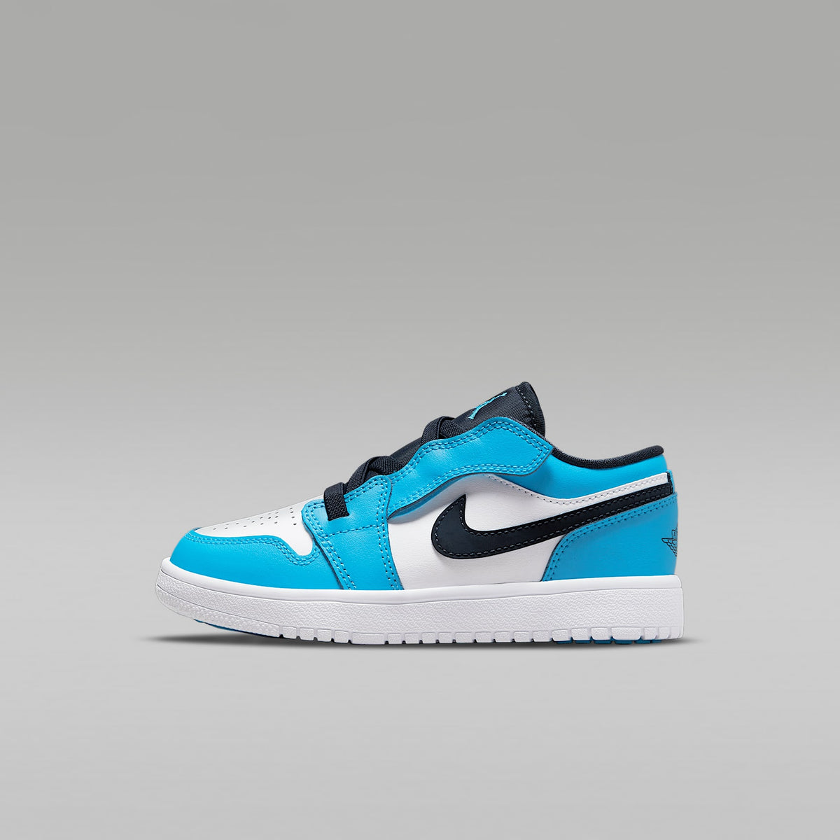 Jordan 1 Low Alt – Blanco/Obsidiana/Azul celeste oscuro – vista 1