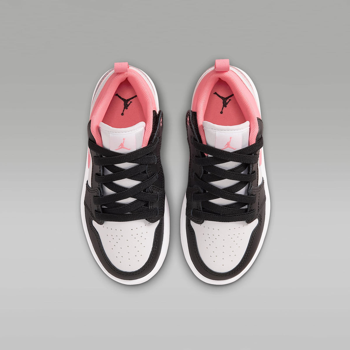 Jordan 1 Low Alt – Negro/Blanco/Rosa mirada – vista 4