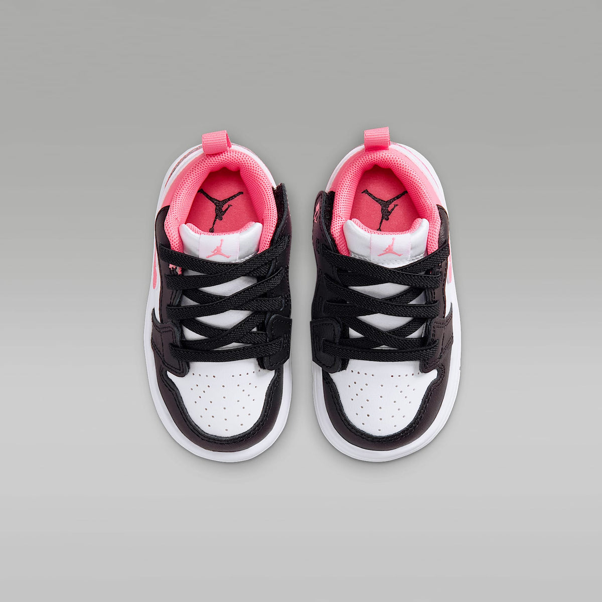 Jordan 1 Low Alt – Negro/Blanco/Rosa mirada – vista 4