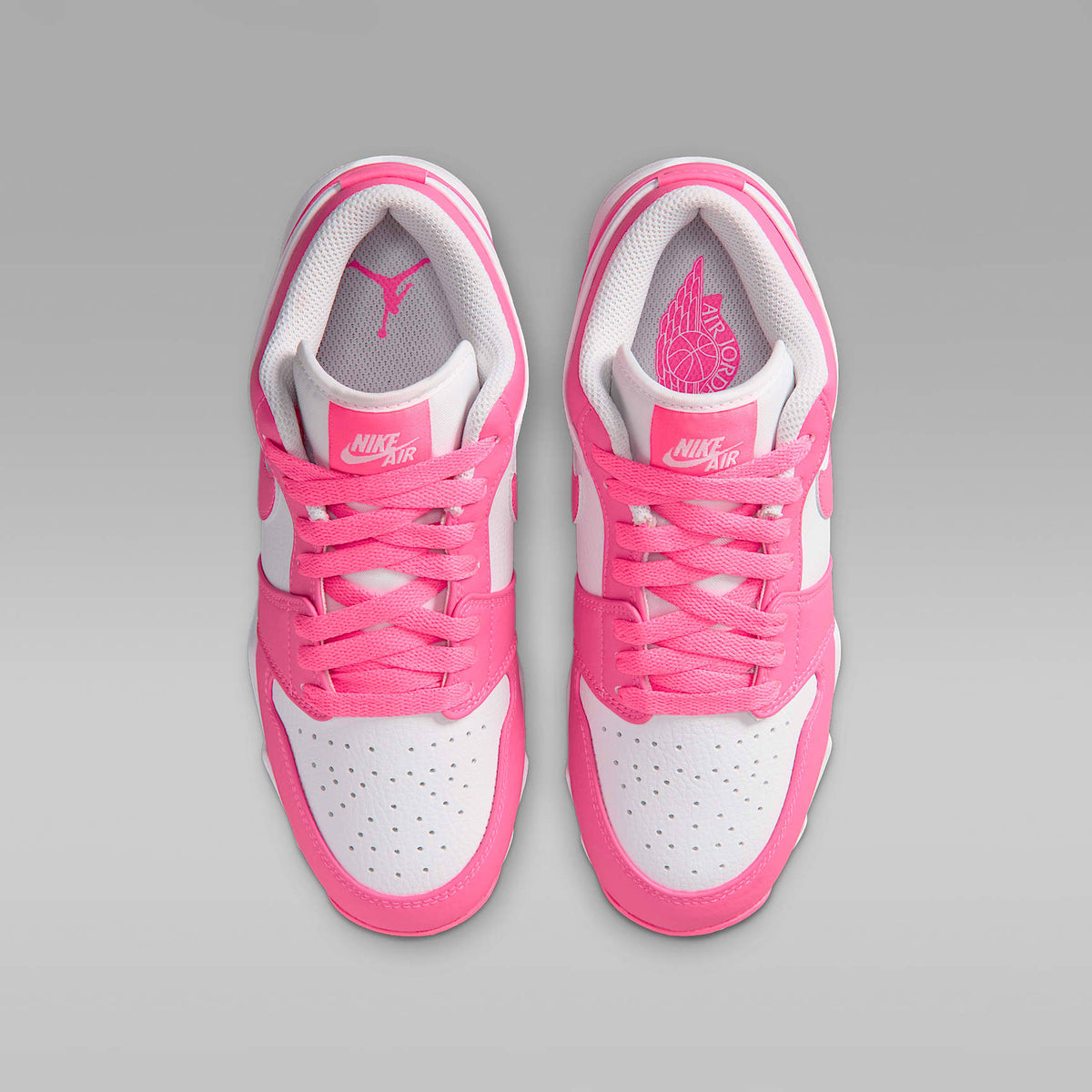 Jordan 1 Low – Blanco/Puesta de sol pulso/Rosa digital – vista 4