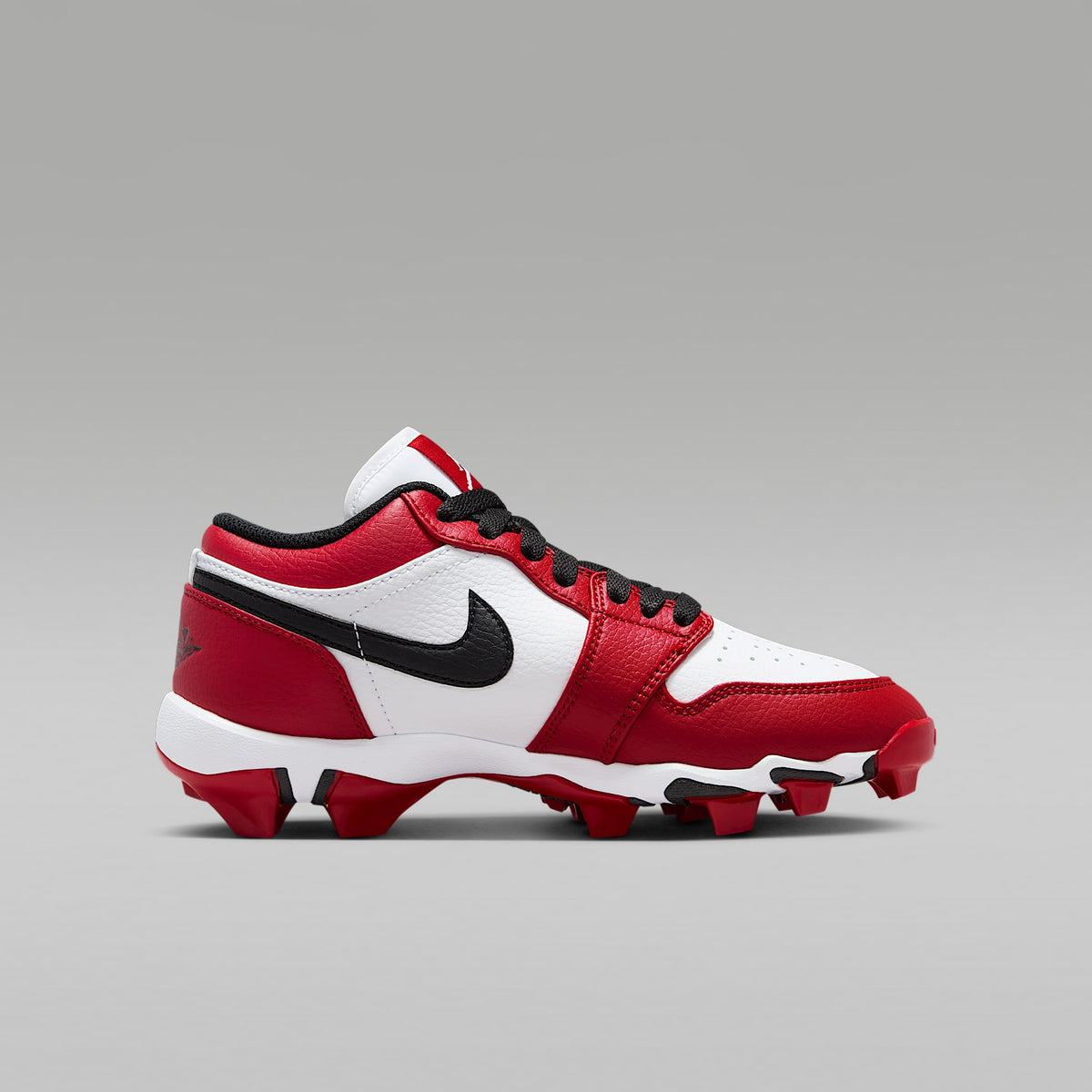 Jordan 1 Low – Blanco/Rojo gimnasio/Negro – vista 3