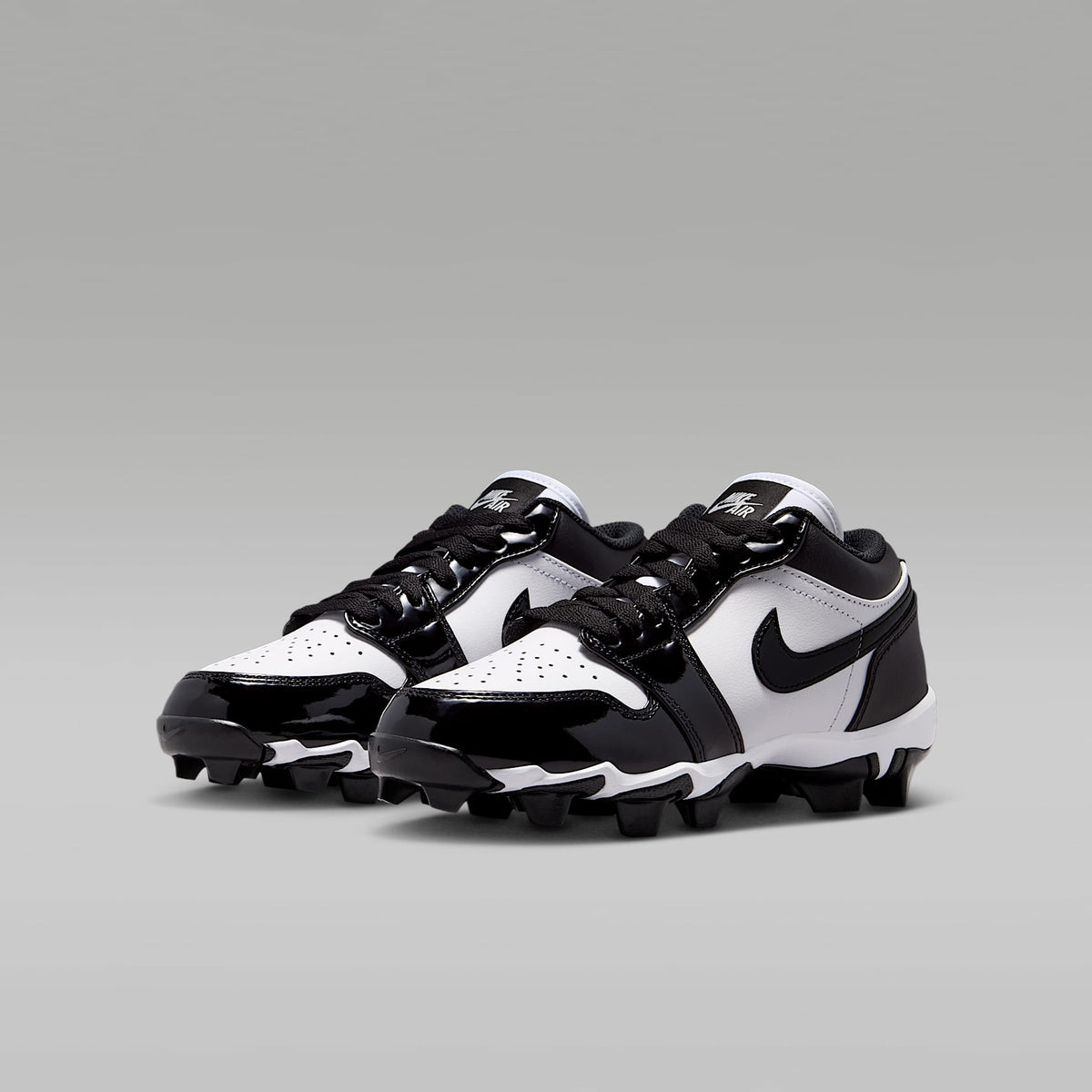Jordan 1 Low – Blanco/Negro/Negro – vista 5