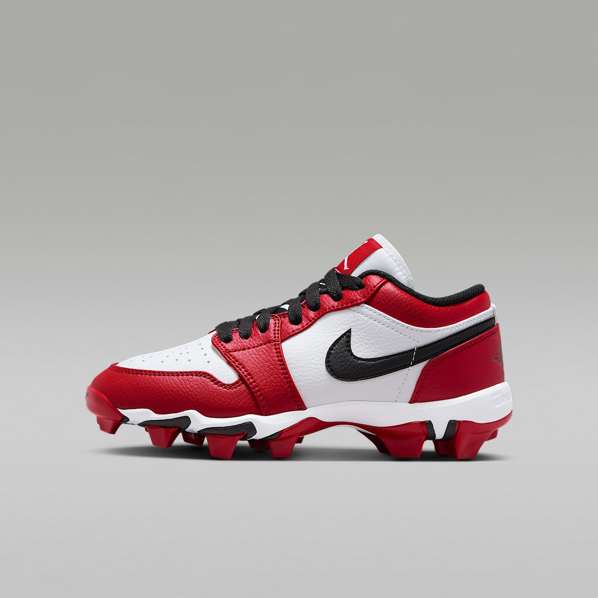 Jordan 1 Low – Blanco/Rojo gimnasio/Negro – vista 1