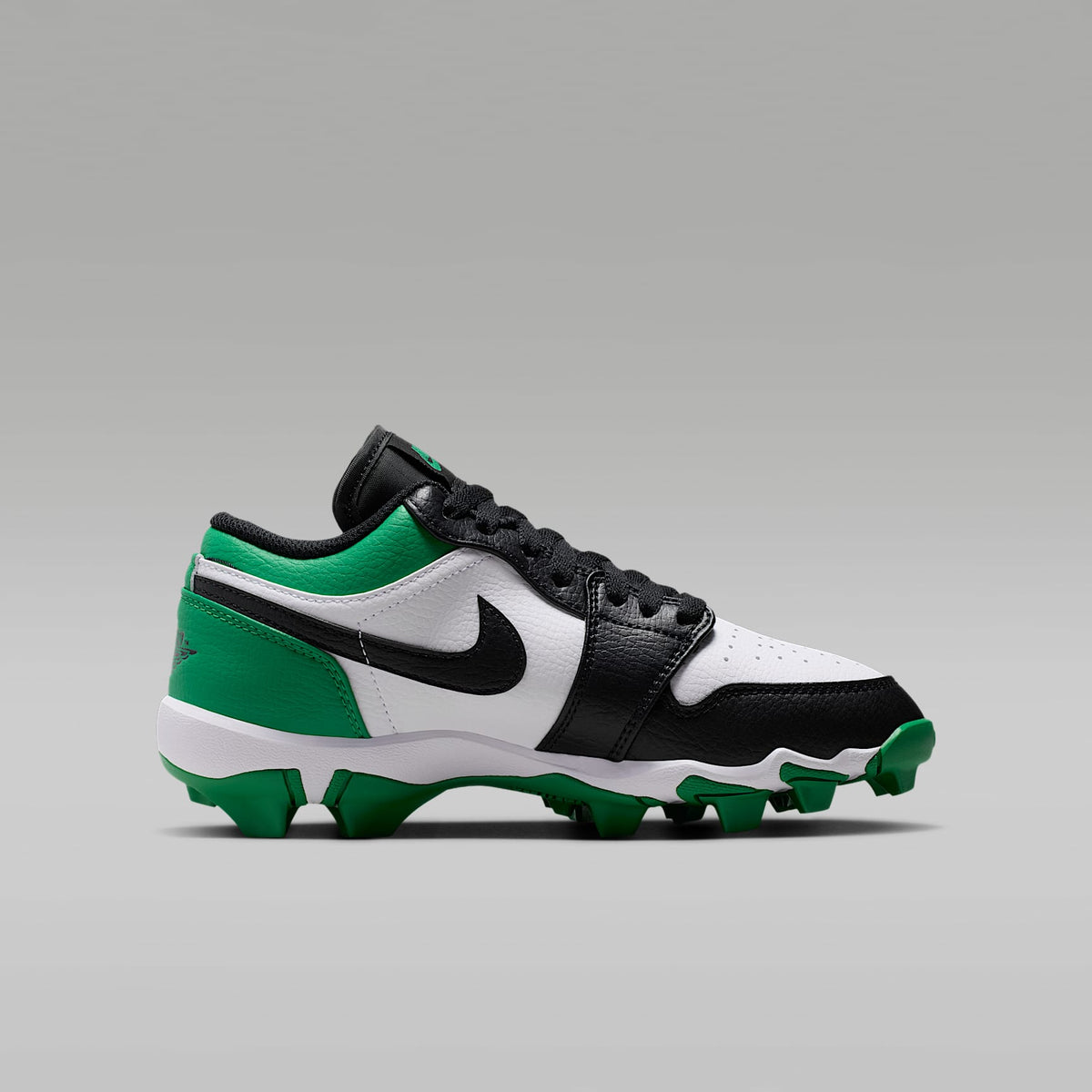 Jordan 1 Low – Negro/Verde suerte – vista 3