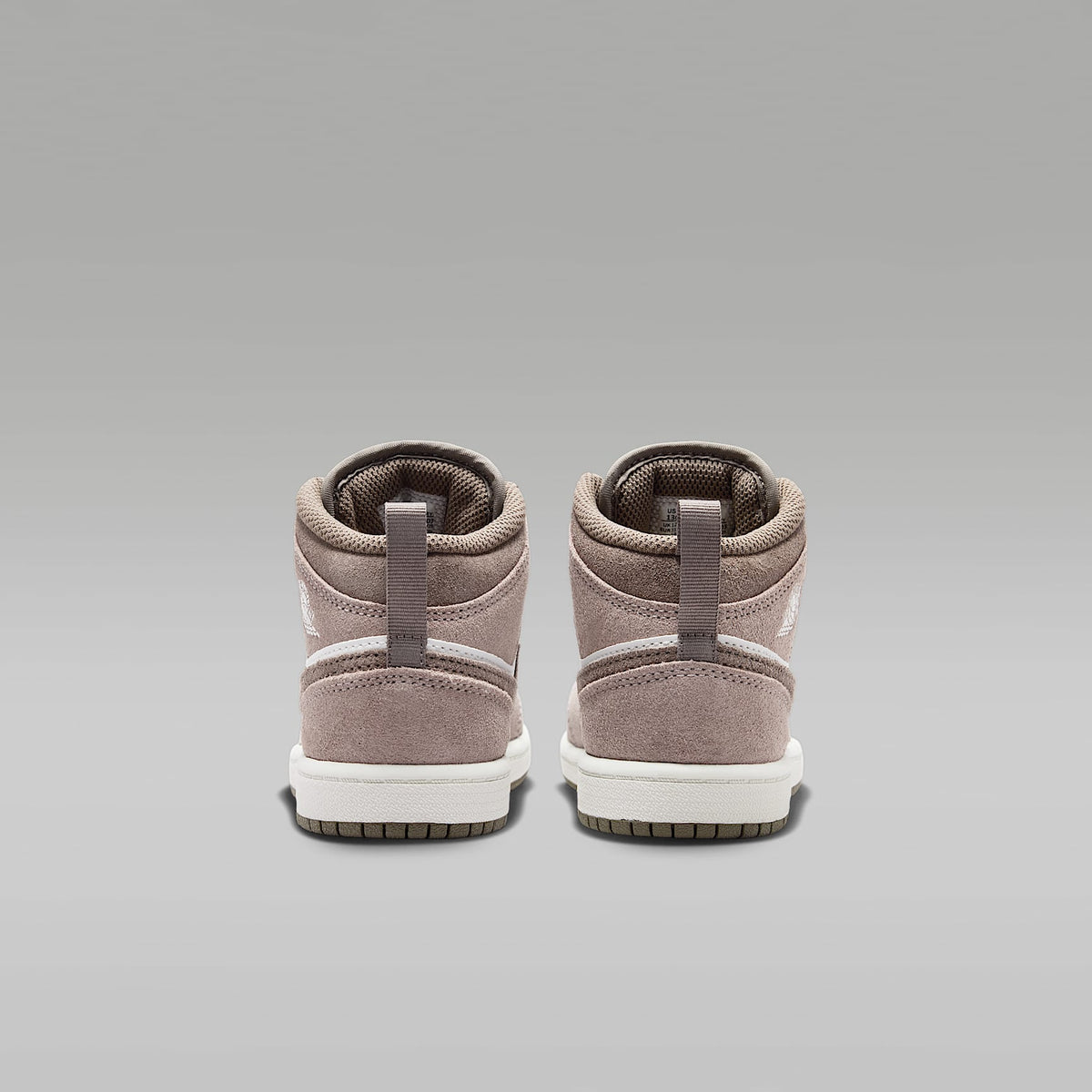 Jordan 1 Mid – Piedra enigma/Blanco cumbre/Gris oliva – vista 6