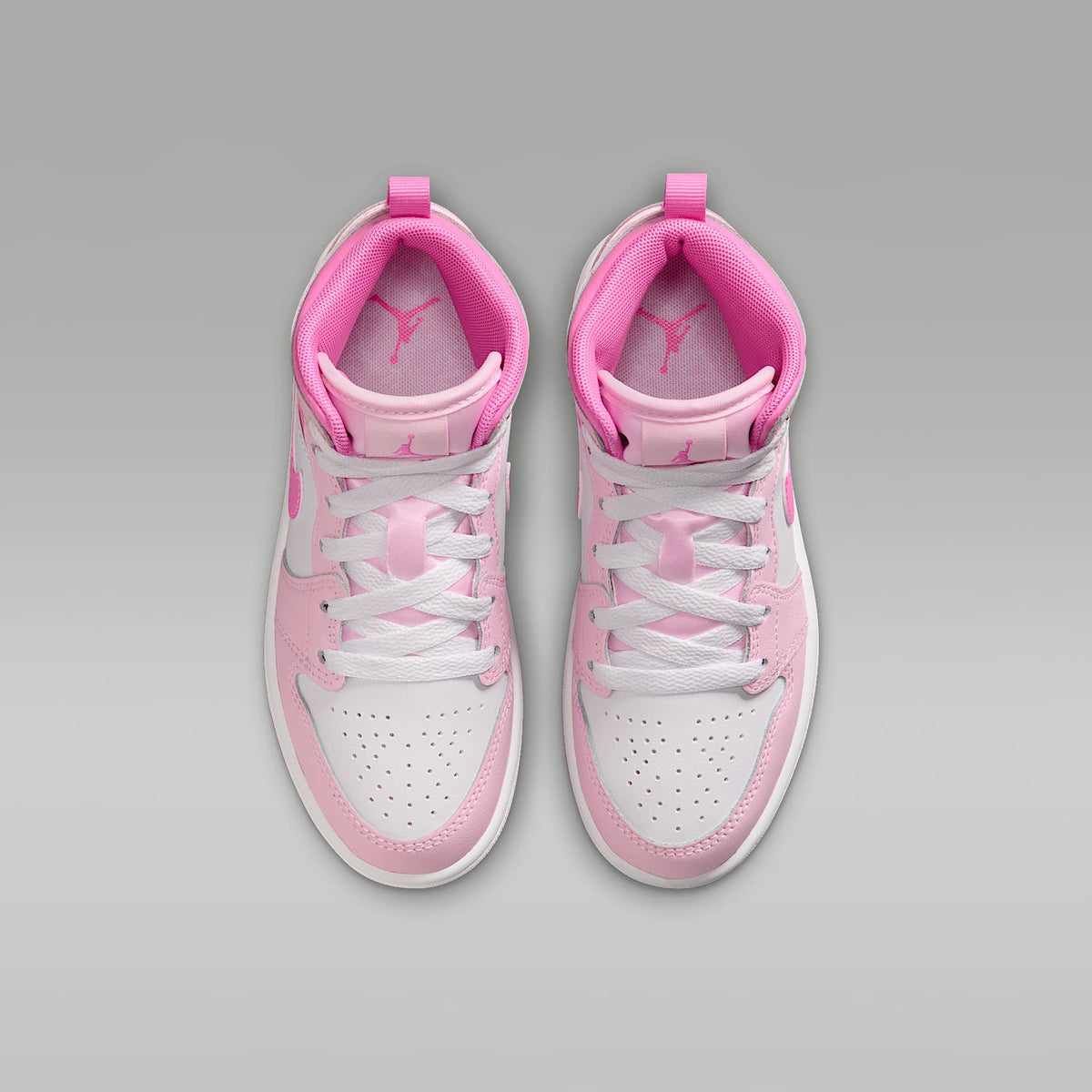 Jordan 1 Mid – Espuma rosa/Rosa china/Blanco/Espuma rosa – vista 4