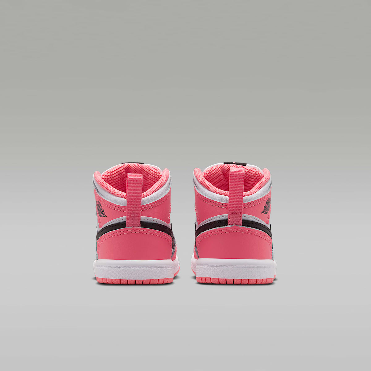 Jordan 1 Mid – Rosa mirada/Blanco/Negro – vista 6