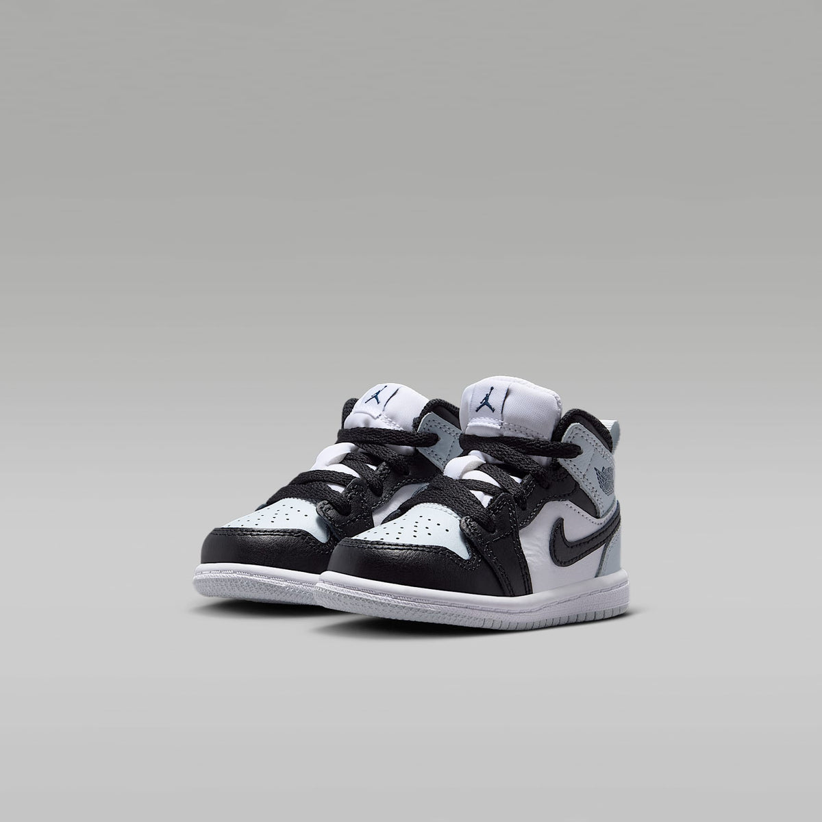 Jordan 1 Mid – Negro/Halo/Azul escuadrón/Negro – vista 5