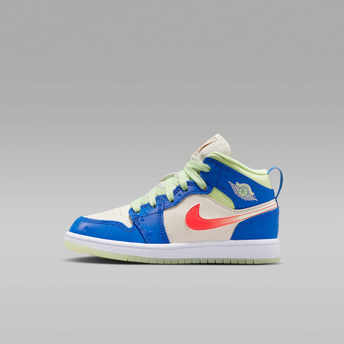 Jordan 1 Mid SE – Royal juego/Voltio ligero/Infrarrojo 23/Marfil pálido – vista 1