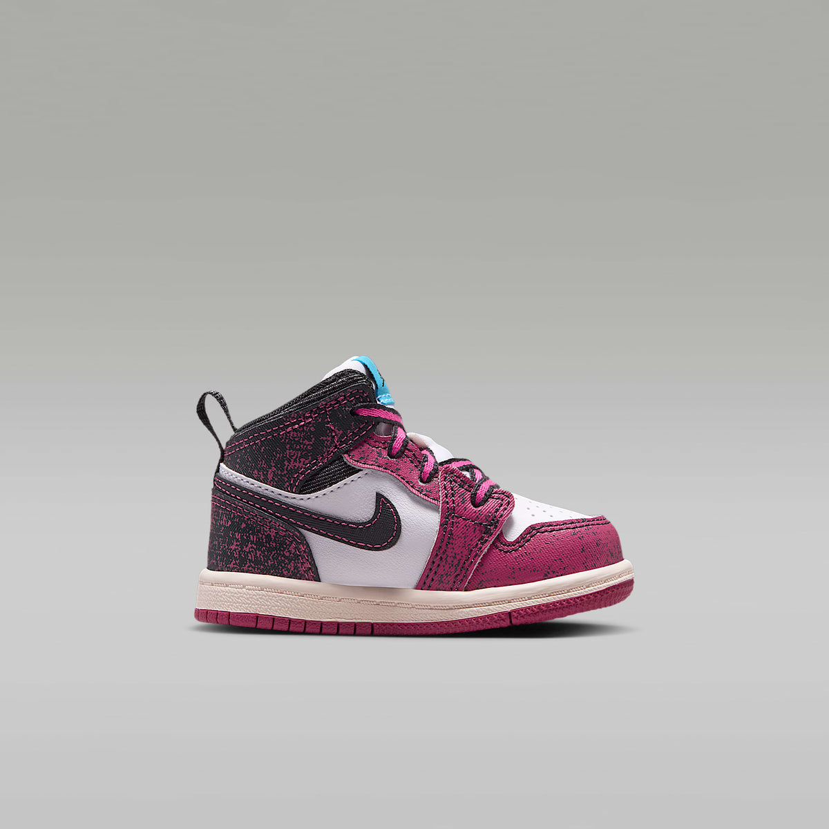 Jordan 1 Mid SE – Remolacha dulce/Sombrío apagado/Blanco/Rosa desierto – vista 3