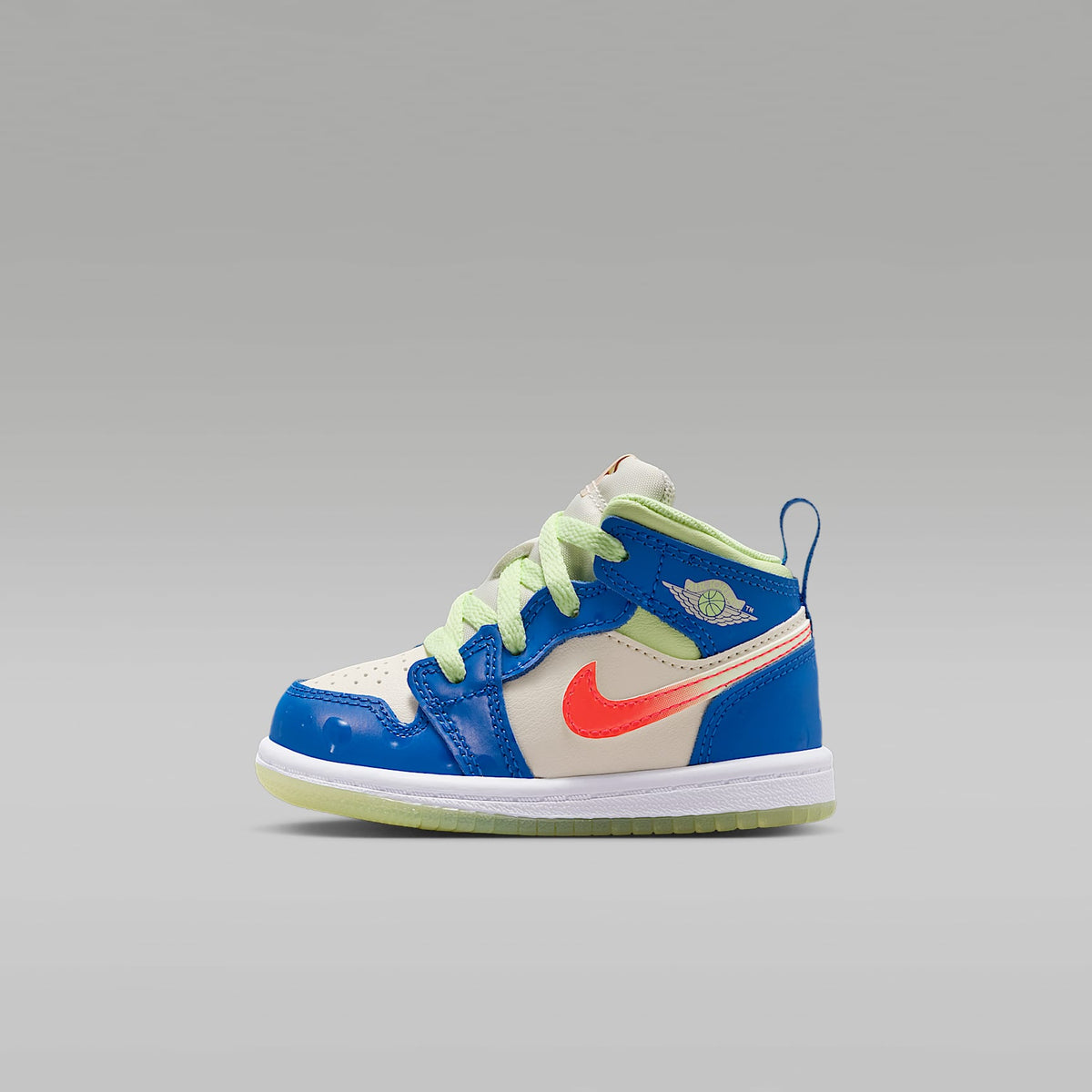 Jordan 1 Mid SE – Royal juego/Voltio ligero/Infrarrojo 23/Marfil pálido – vista 1