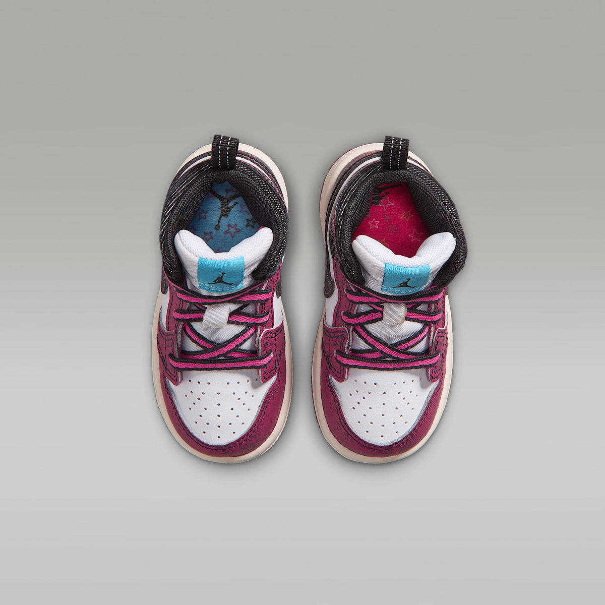 Jordan 1 Mid SE – Remolacha dulce/Sombrío apagado/Blanco/Rosa desierto – vista 4