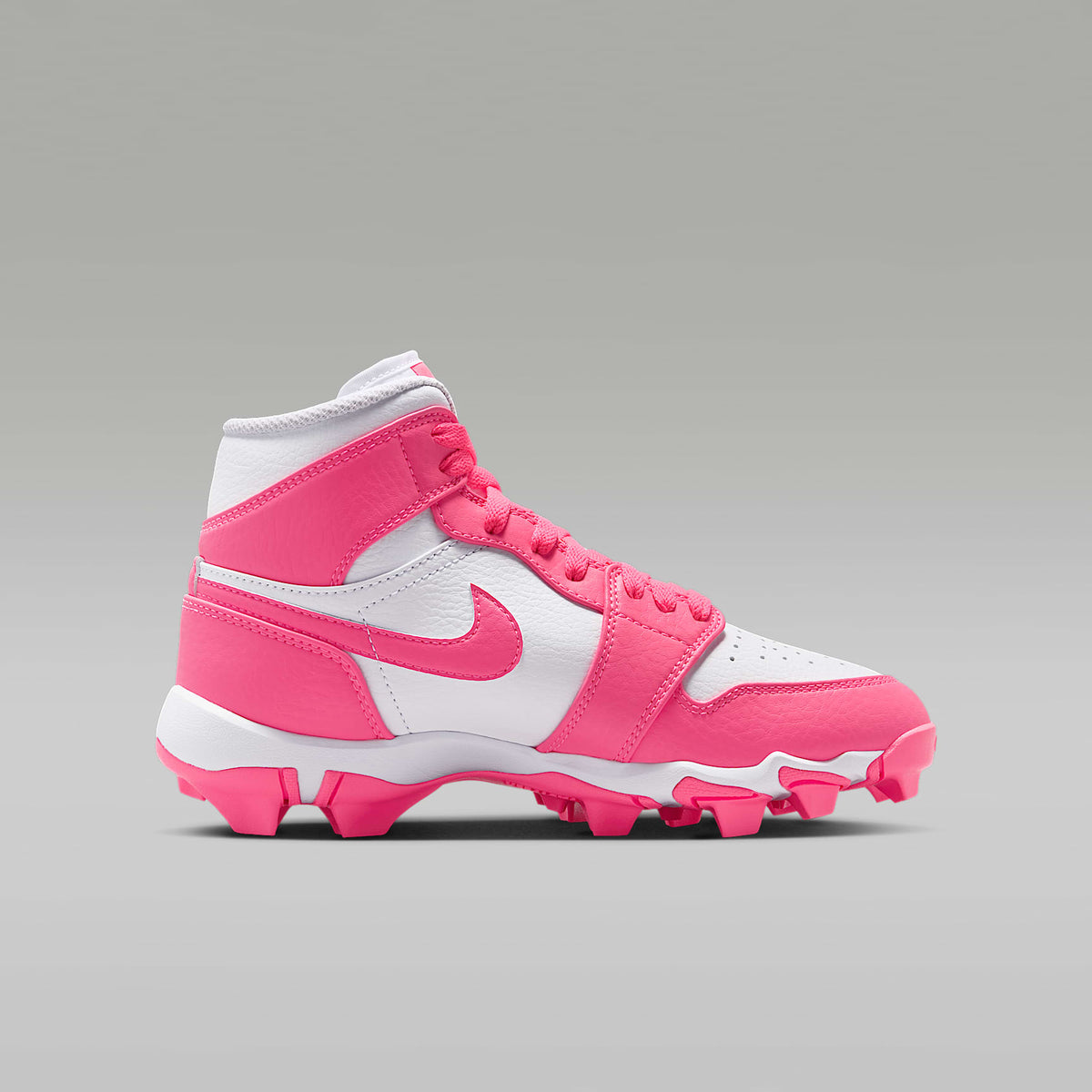 Jordan 1 Mid – Blanco/Puesta de sol pulso/Rosa digital – vista 3
