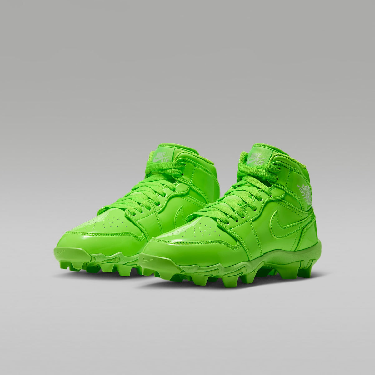 Jordan 1 Mid – Verde eléctrico/Blanco/Verde eléctrico – vista 5
