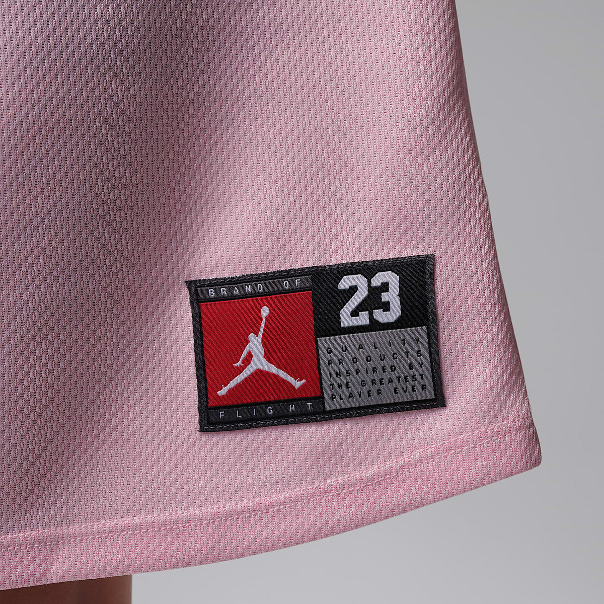 Vestido de tela de punto 23 para niños talla pequeña Jordan – Espuma rosa – vista 5