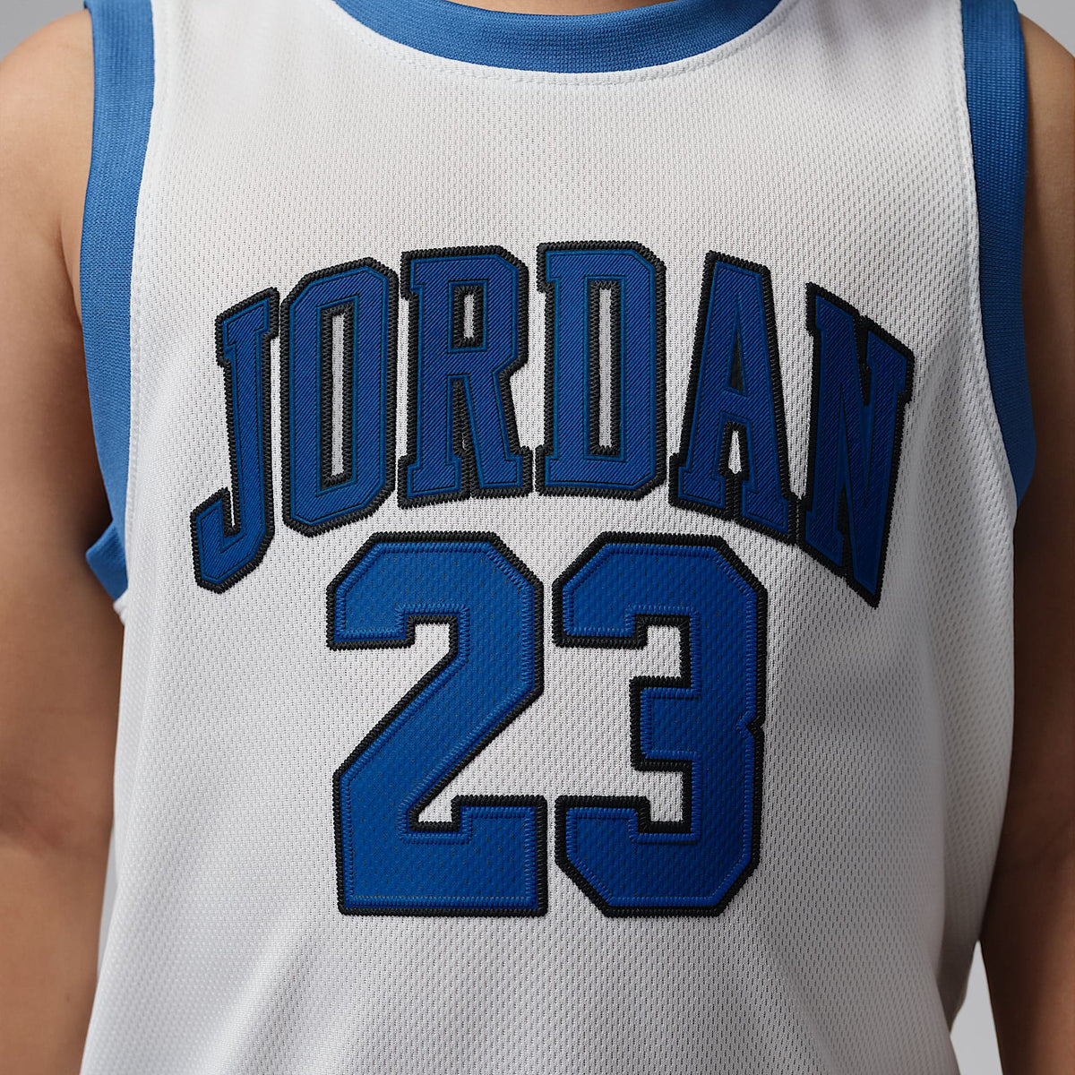 Conjunto de jersey para niños talla pequeña Jordan 23 – Azul genuino – vista 5