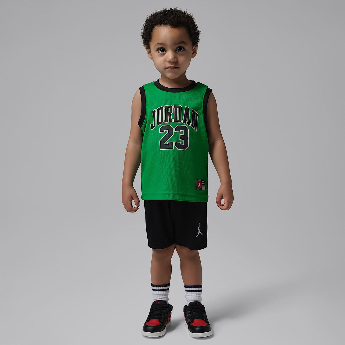 Conjunto de jersey infantil Jordan 23 – Negro – vista 1