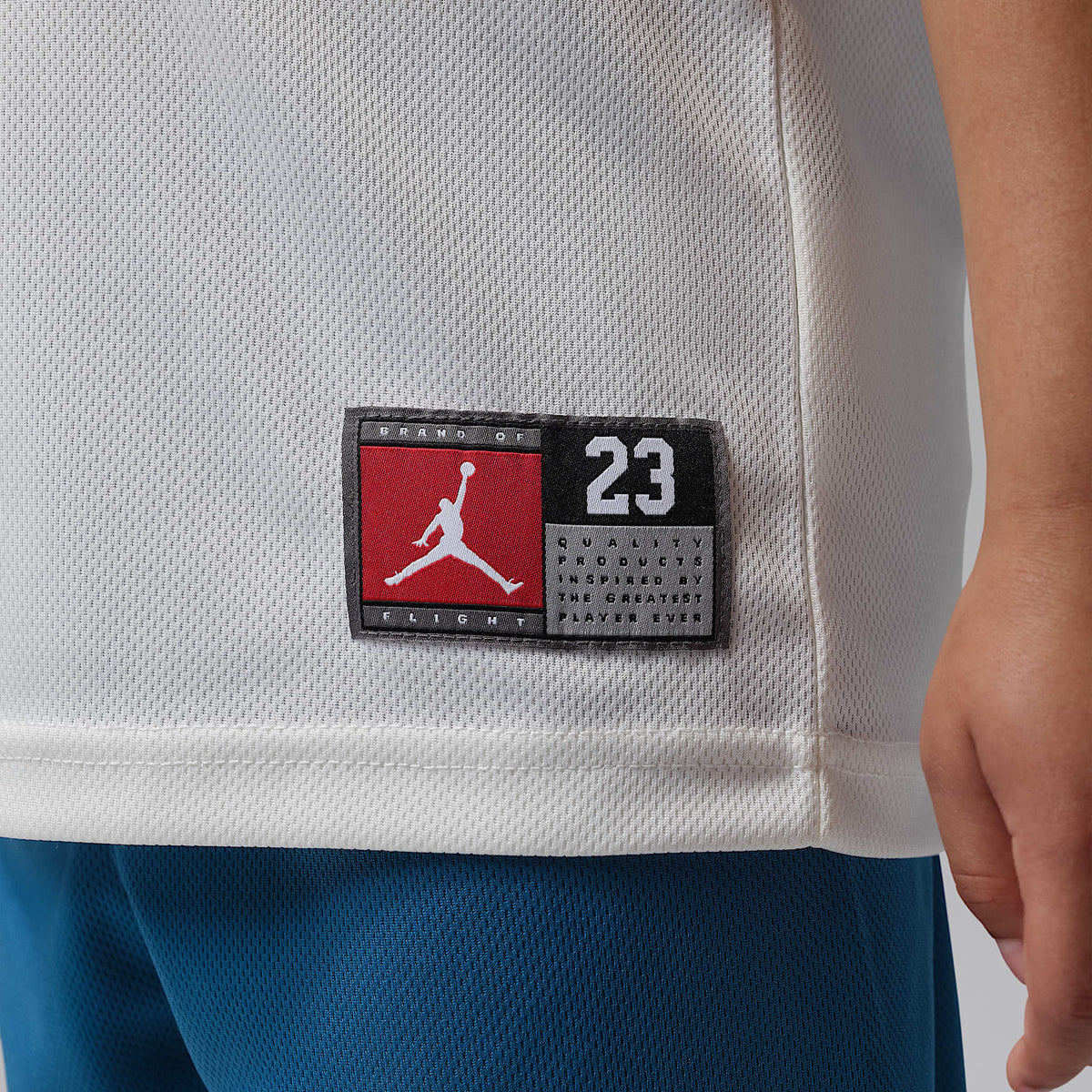 Conjunto de jersey para niños talla pequeña Jordan 23 – Azul genuino – vista 6