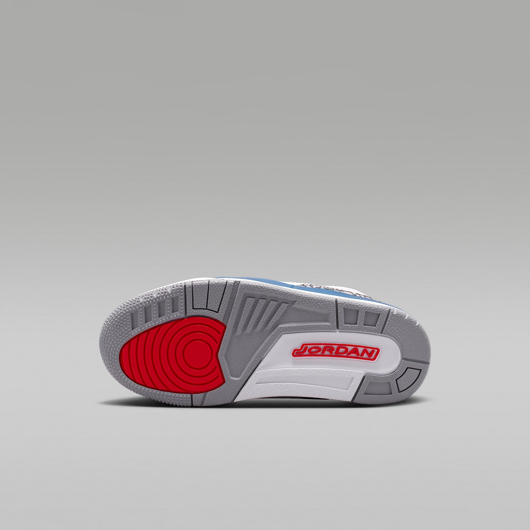Jordan 3 Retro "True Blue" – Blanco/Azul genuino/Gris cemento/Rojo pasión – vista 2