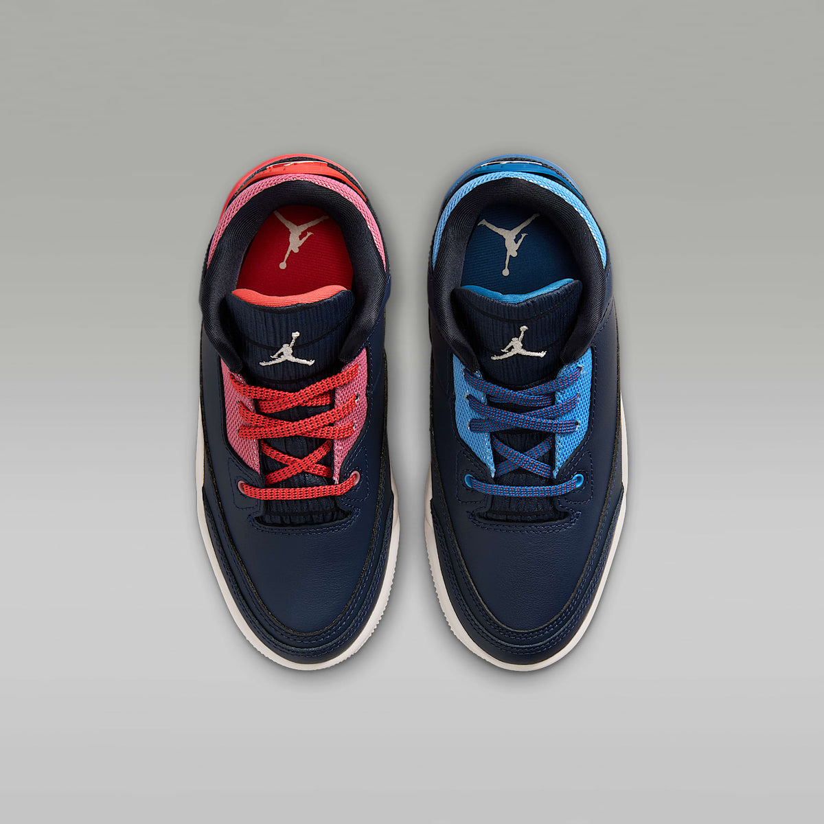 Jordan 3 Retro "Sport Renaissance" – Obsidiana/Rojo pista/Tiza/Tiza – vista 4