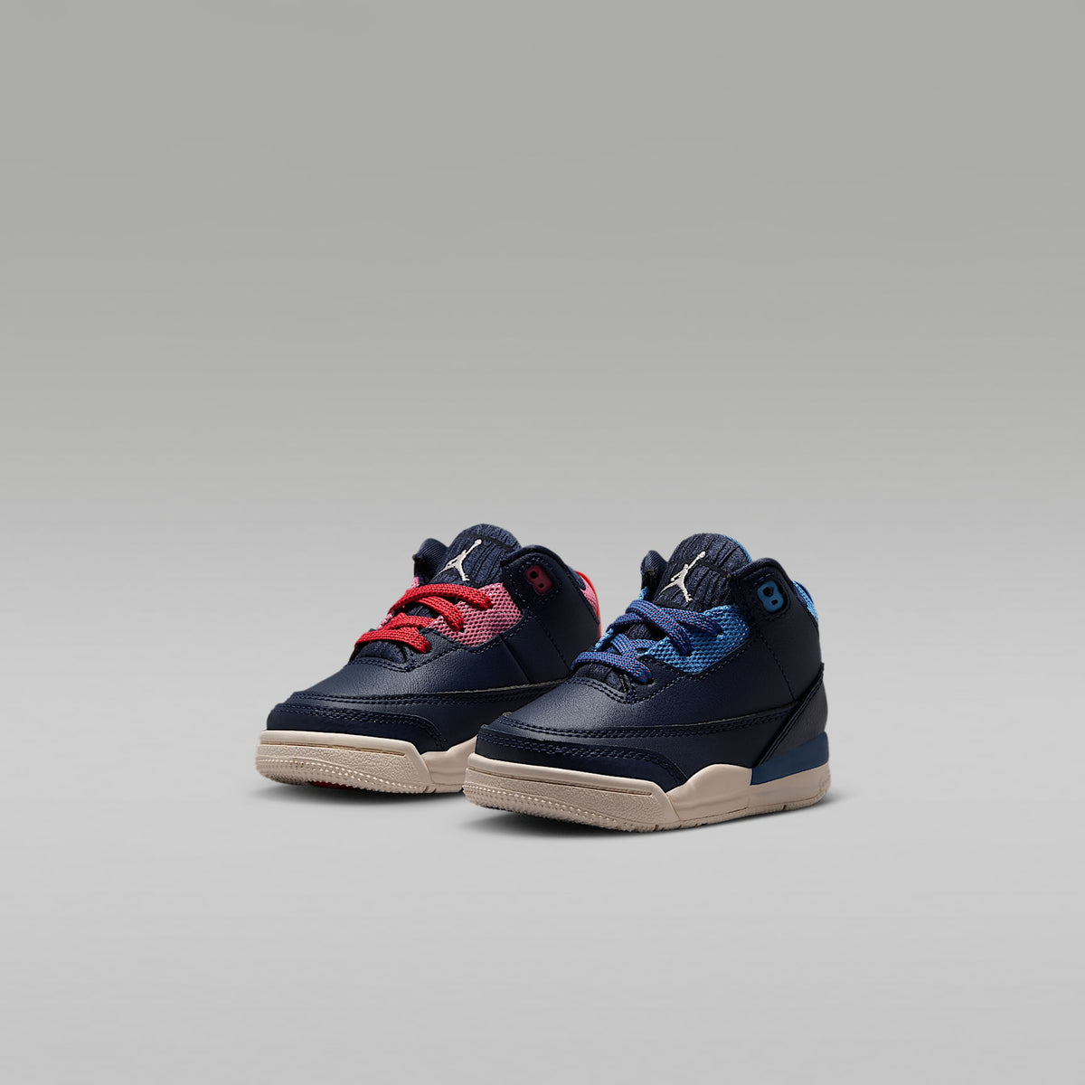 Jordan 3 Retro "Sport Renaissance" – Obsidiana/Rojo pista/Tiza/Tiza – vista 5