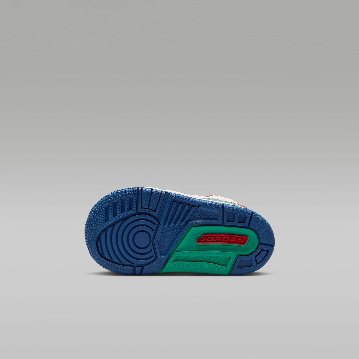 Jordan 3 Retro "Play Your Way" – Tiza/Azul genuino/Verde cinético/Rojo pista – vista 2