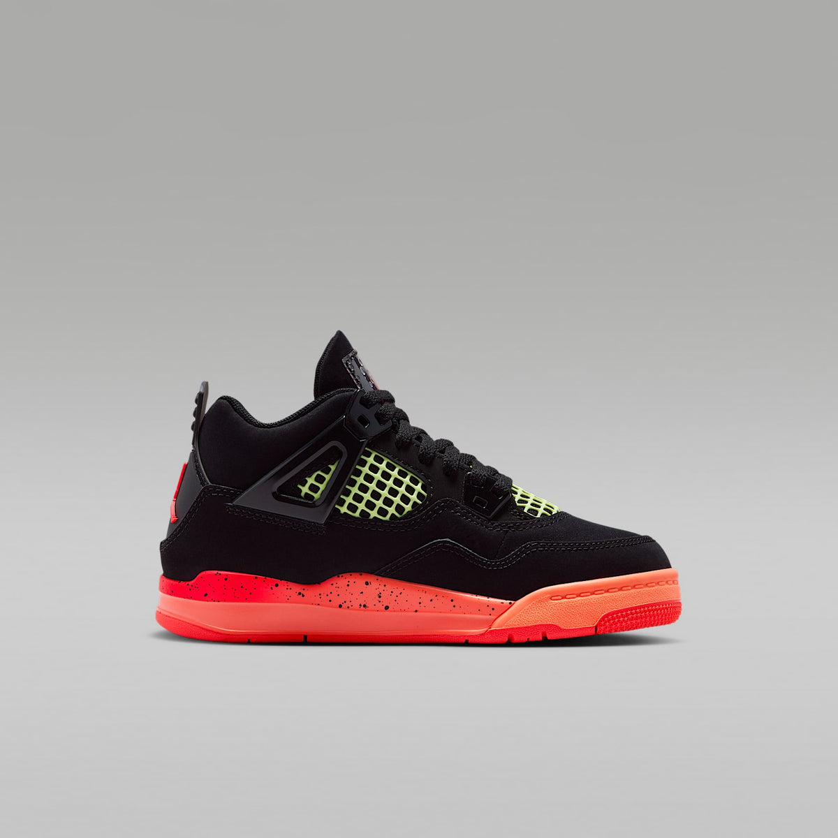 Jordan 4 Retro – Negro/Mango brillante/Voltio ligero/Infrarrojo 23 – vista 3