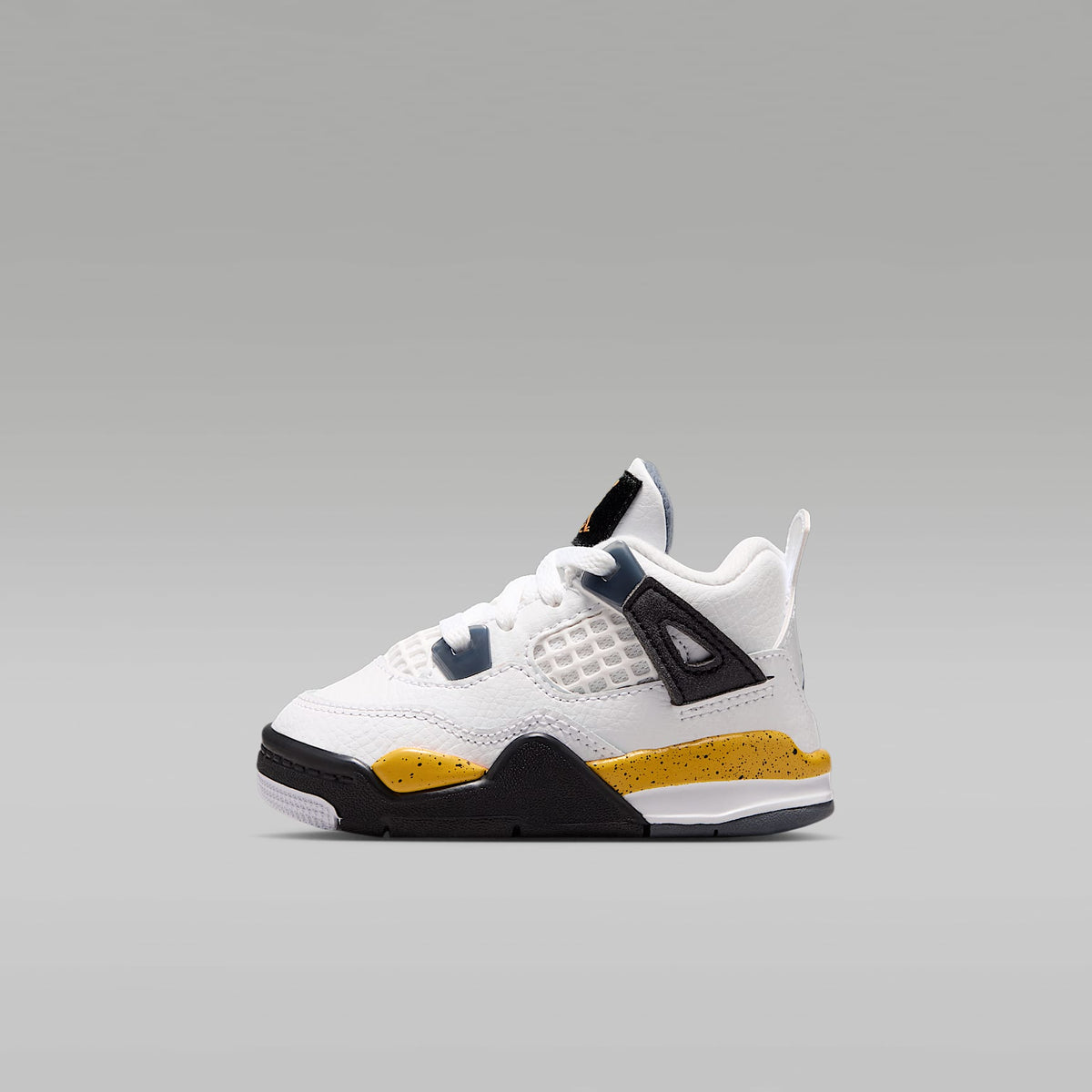 Jordan 4 Retro "Tour Yellow" – Blanco/Gris azul oscuro/Negro/Amarillo tour – vista 1