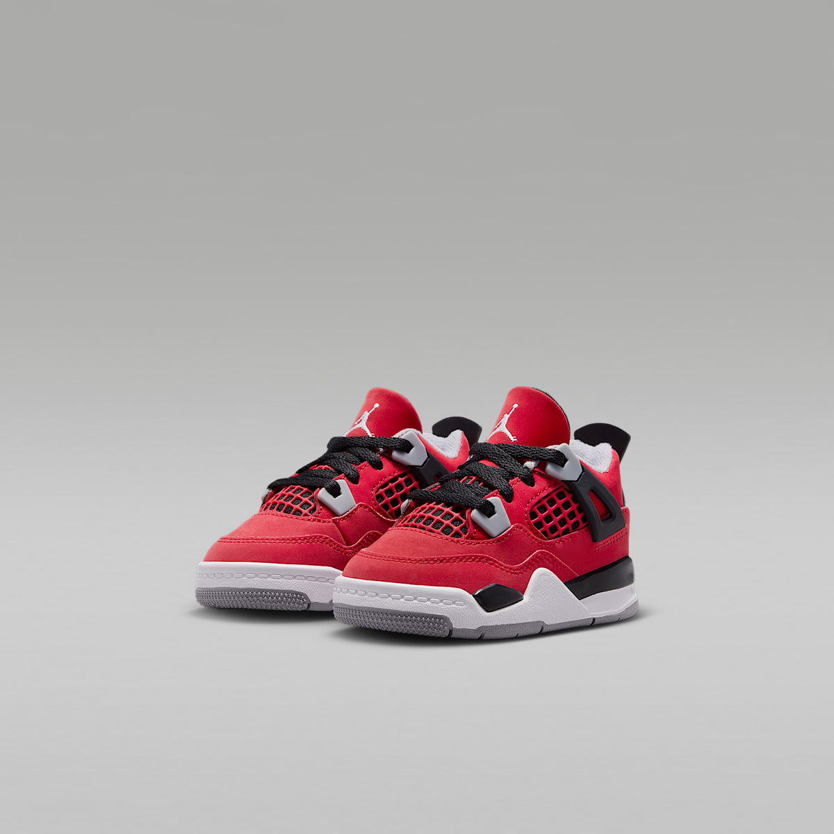 Jordan 4 "Toro" – Rojo pasión/Negro/Gris cemento/Blanco – vista 5