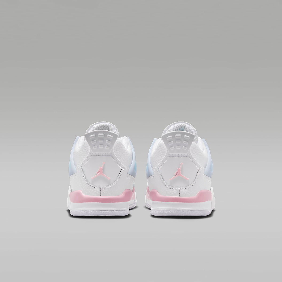 Jordan 4 Retro – Blanco/Azul medio/Verde vapor/Rosa suave medio – vista 6