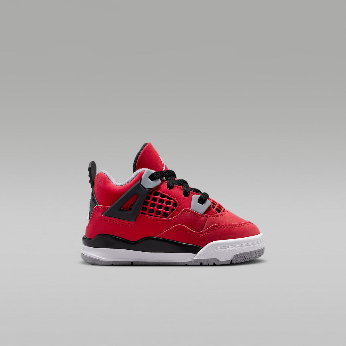 Jordan 4 "Toro" – Rojo pasión/Negro/Gris cemento/Blanco – vista 3