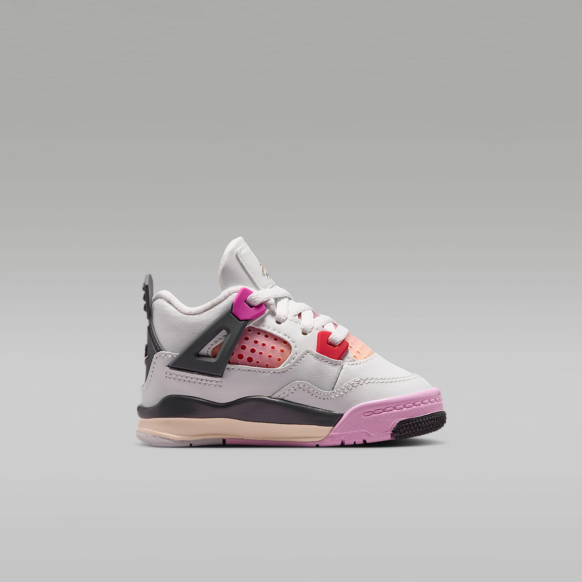 Jordan 4 Retro "Comic" – Blanco cáscara de huevo/Antracita/Rosa pasión/Rosa pasión – vista 3