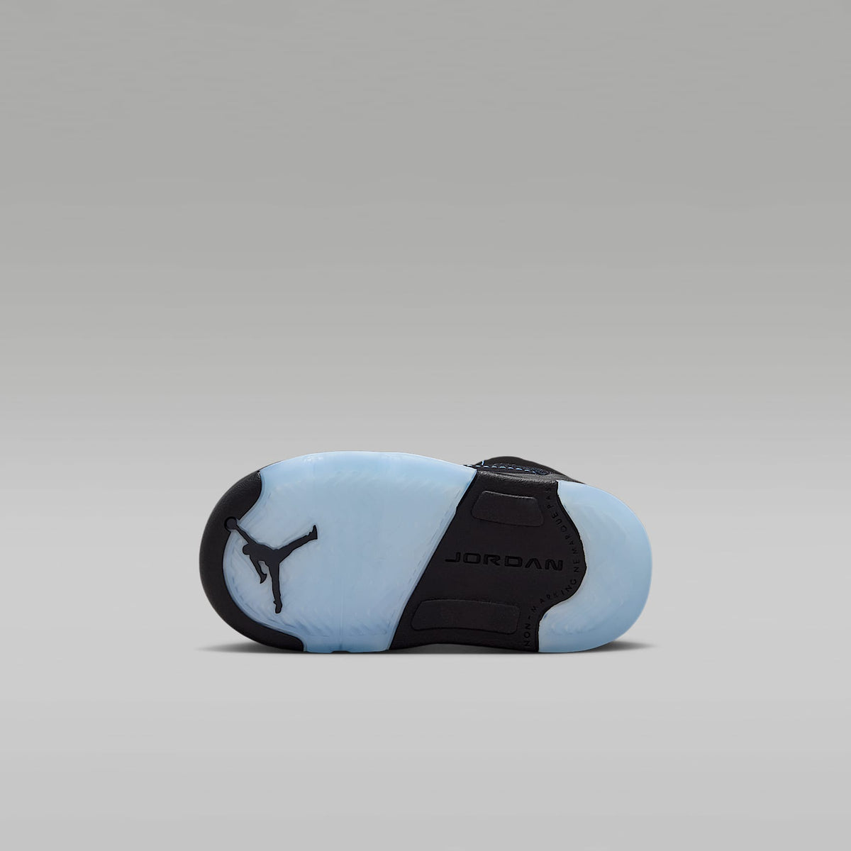 Jordan 5 "Black Carolina" – Negro/Blanco/Azul universitario – vista 2