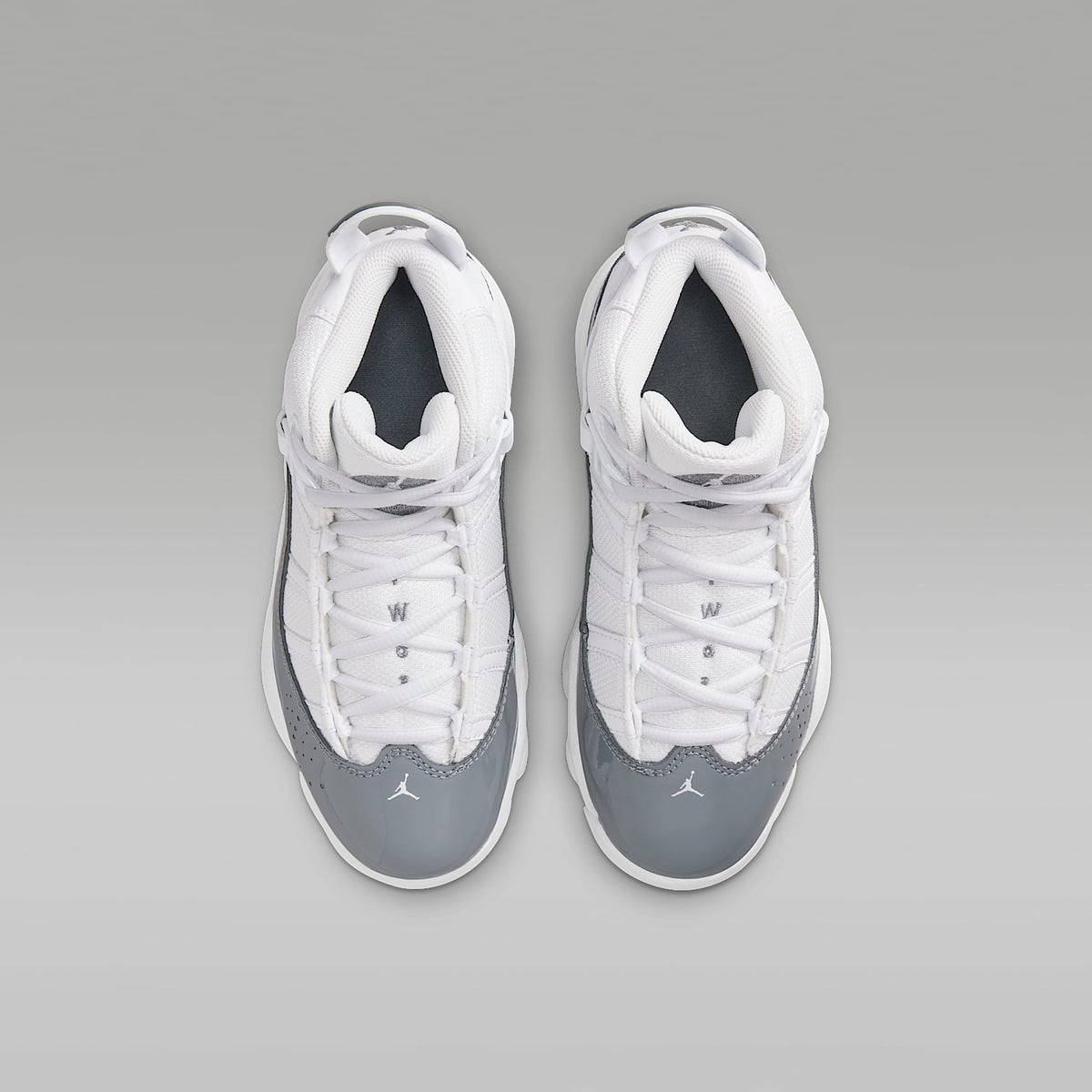 Jordan 6 Rings – Blanco/Blanco/Gris azulado – vista 4