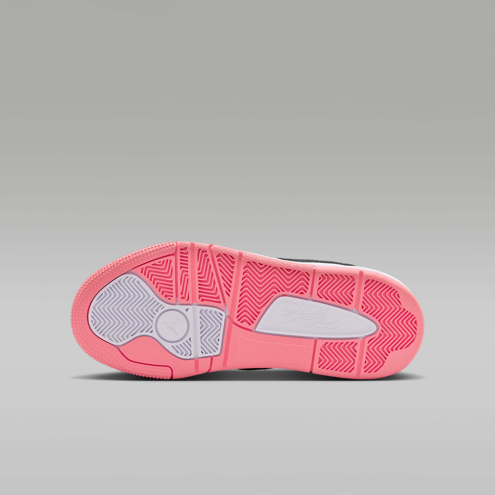 Jordan Flight Court – Negro/Blanco/Rosa mirada – vista 2