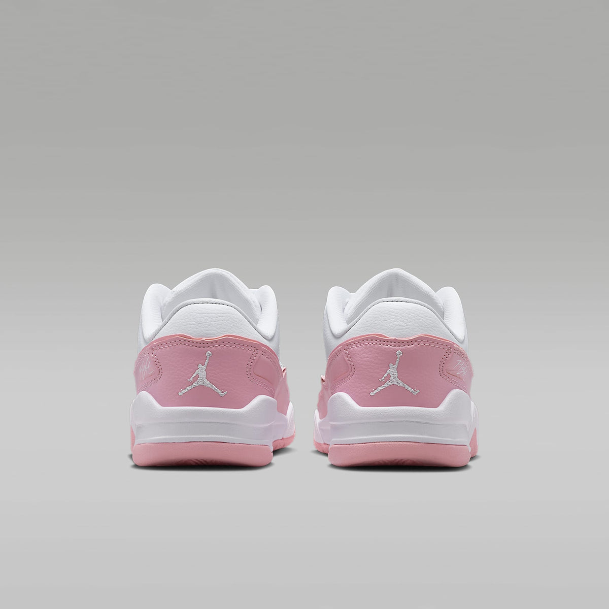 Jordan Flight Court – Blanco/Rosa suave medio – vista 6
