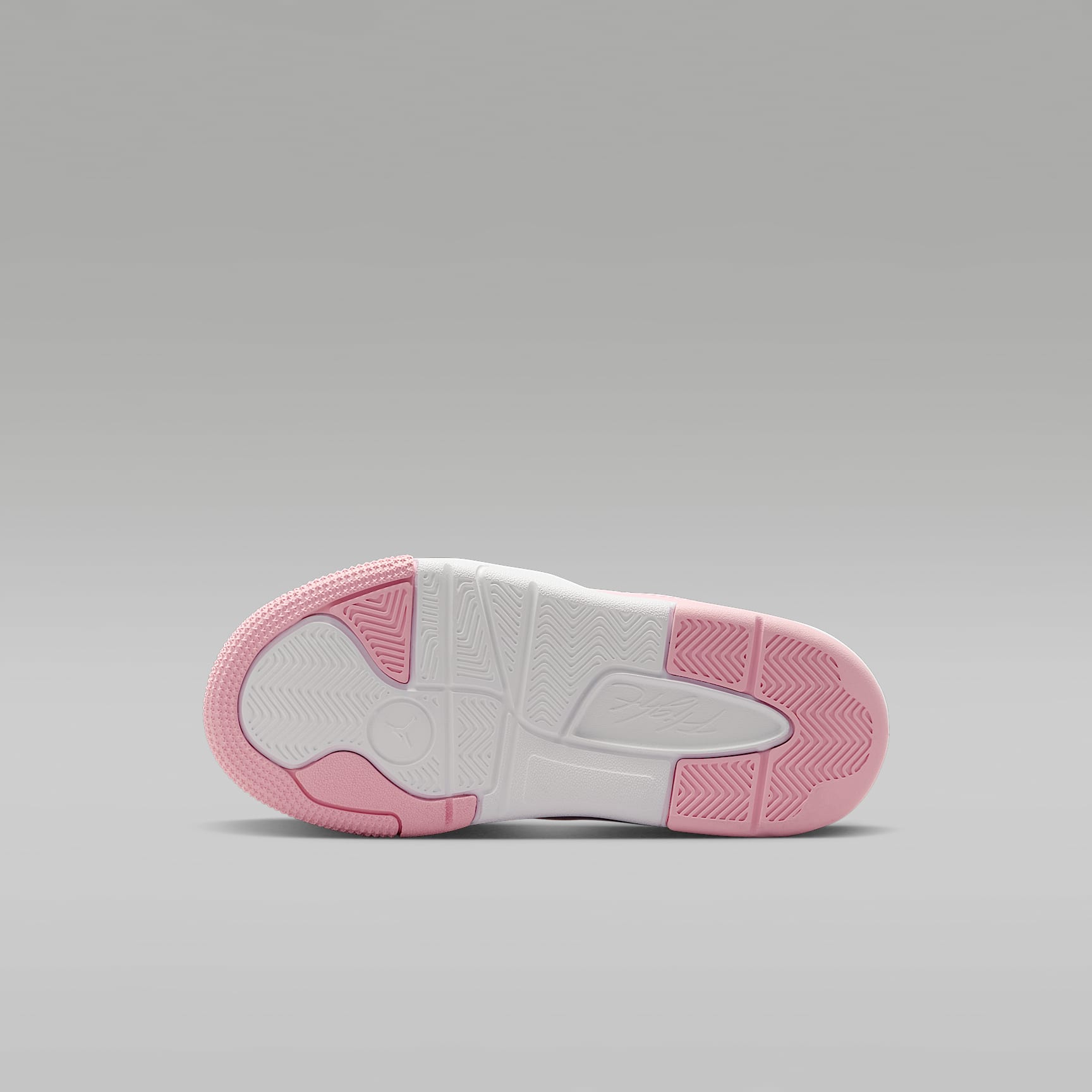 Jordan Flight Court – Blanco/Rosa suave medio – vista 2