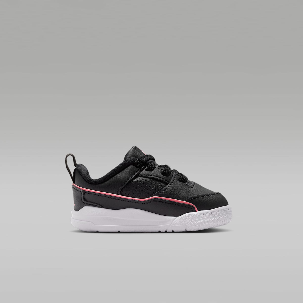 Jordan Flight Court – Negro/Blanco/Rosa mirada – vista 3