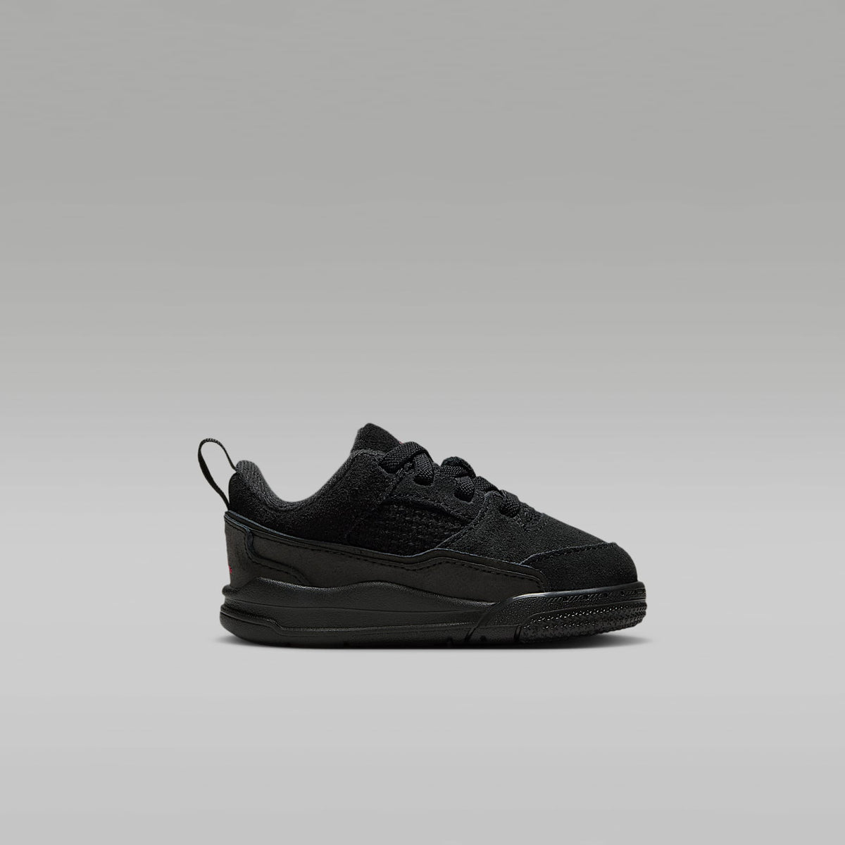 Jordan Flight Court – Negro/Marrón medio goma/Rojo universitario – vista 3