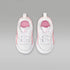 Jordan Flight Court – Blanco/Rosa suave medio – vista 4