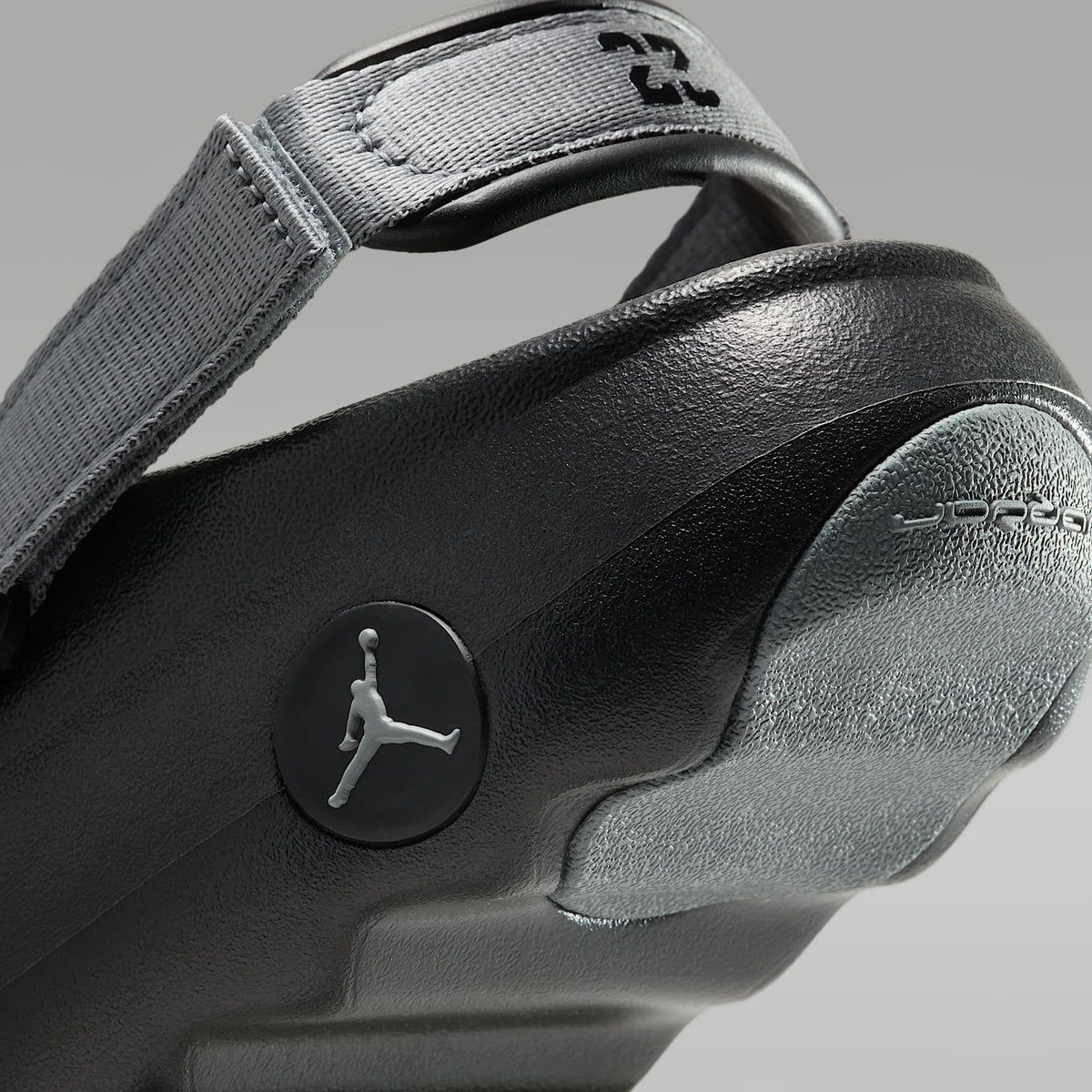 Jordan Hydrip – Negro/Gris humo – vista 8