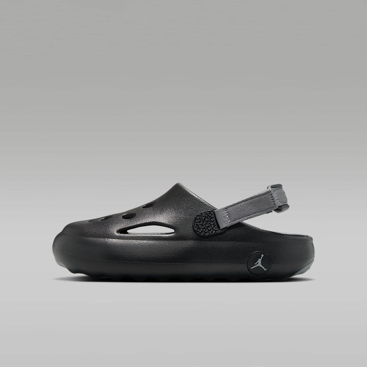 Jordan Hydrip – Negro/Gris humo – vista 1