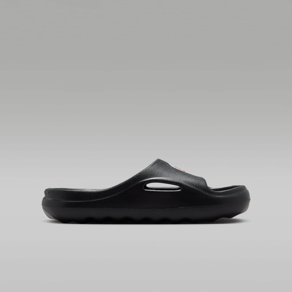 Jordan Hydrip – Negro/Gris tecnológico/Rojo universitario – vista 4