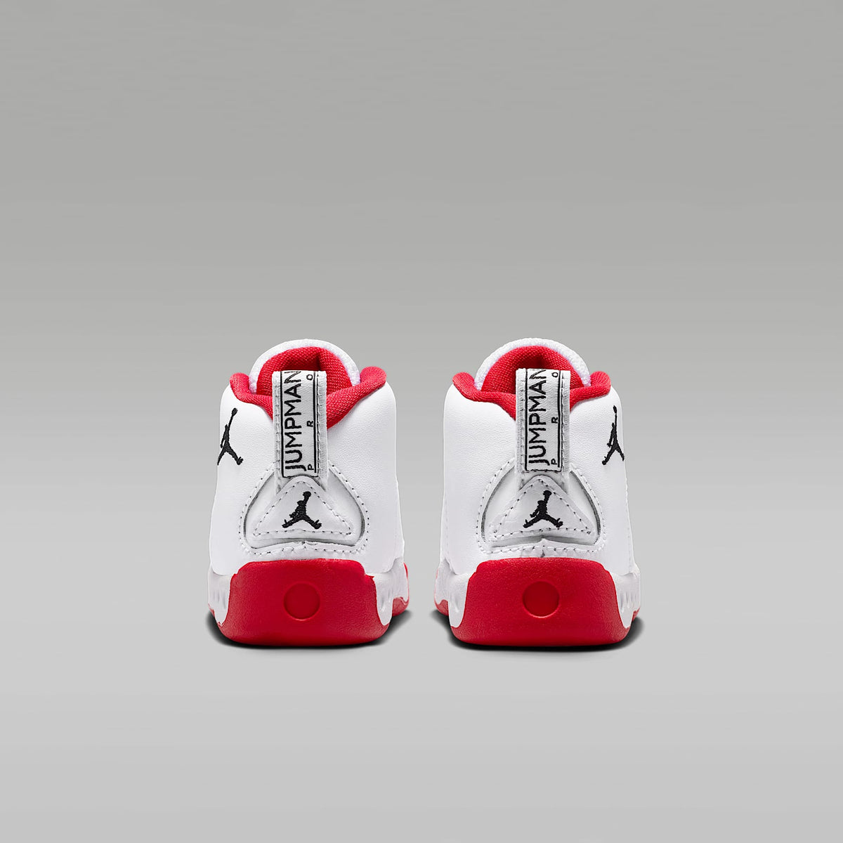 Jordan Jumpman Pro – Blanco/Rojo genuino/Plata metalizado/Negro – vista 6