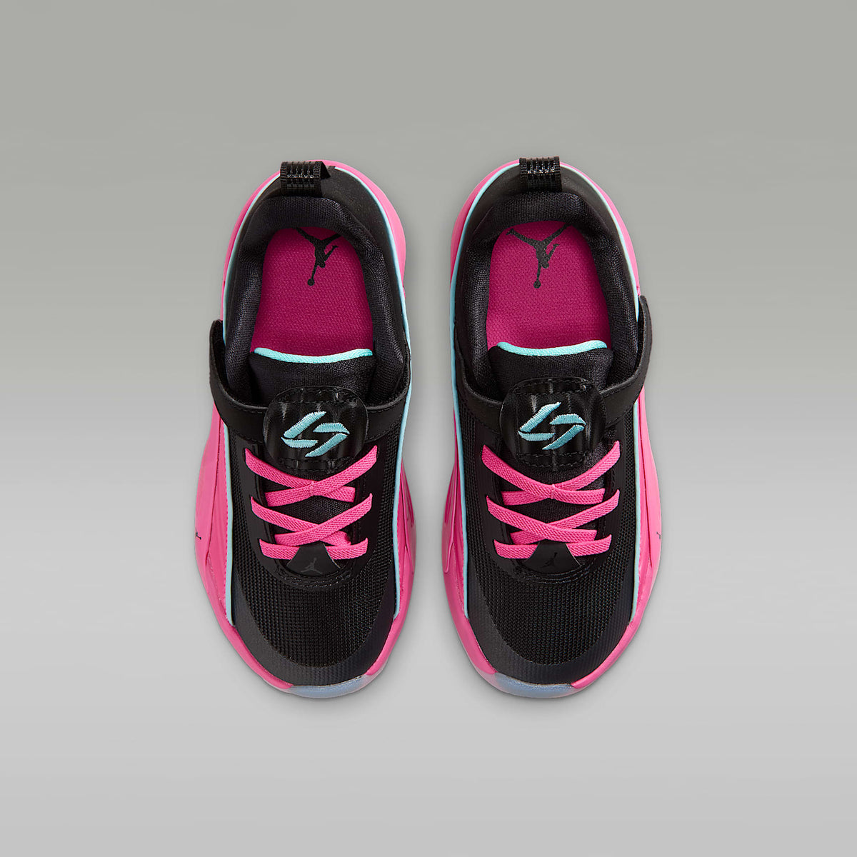 Luka 5 – Fucsia láser/Negro/Turquesa desteñido/Fibra de vidrio – vista 4